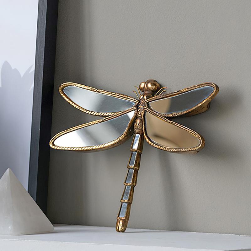Dragonfly Design Wall-Mounted Decor - Creative Artistic Wall Hanging Decor for Living Room & Bedroom - Perfect for Room & Home Decor