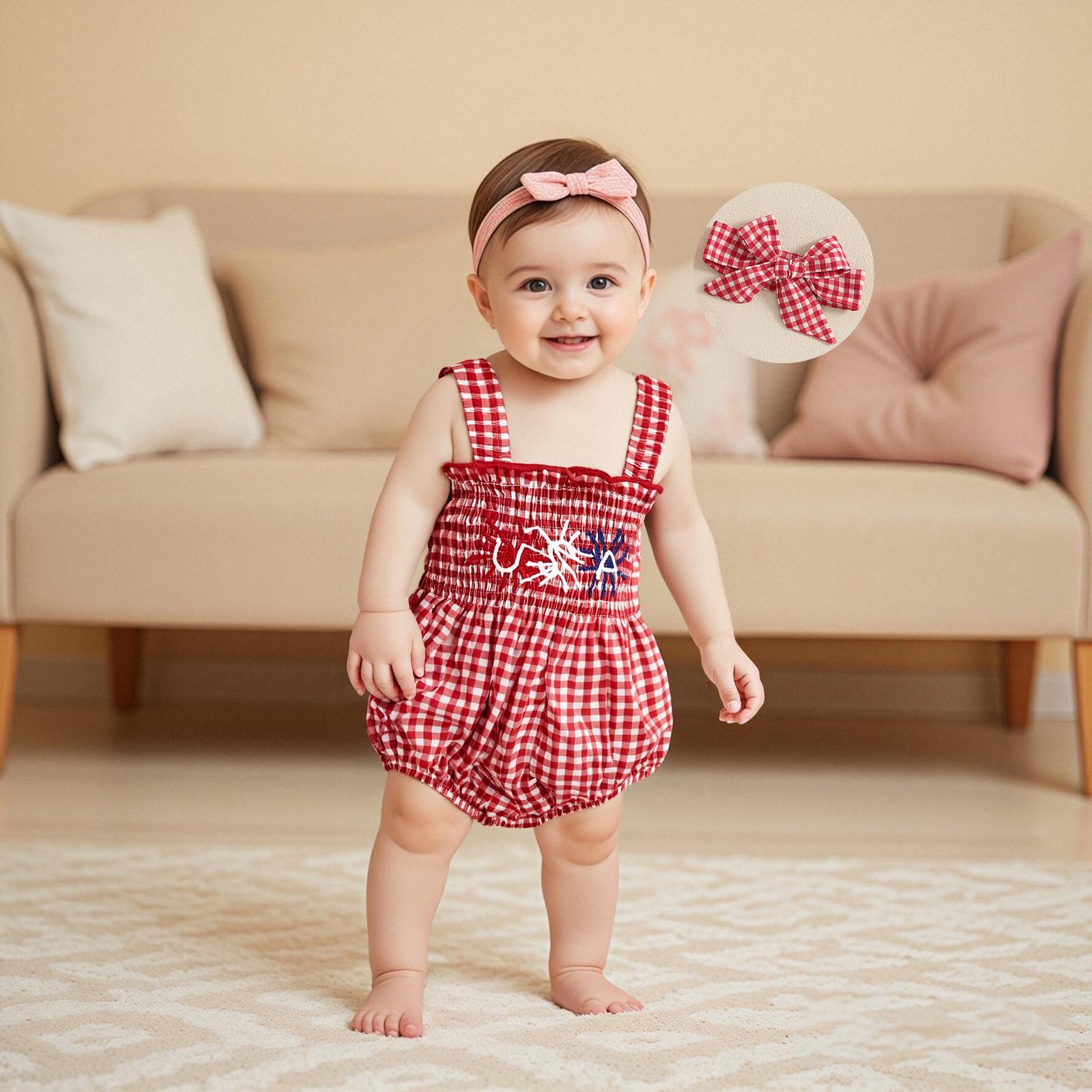My First 4th of July Baby Girl Outfit Newborn 4th Fourth of July Bubble Romper Infant Independence Day Clothes My First 4th of July Baby Girl Outfit Newborn 4th Fourth of July Bubble Romper Infant Independence Day Clothes