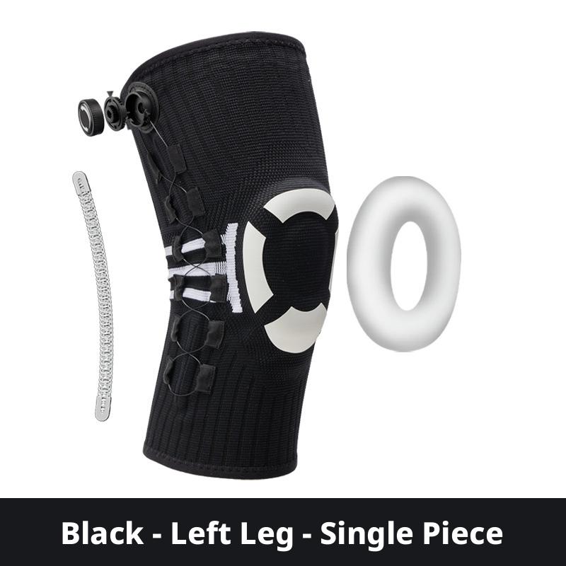 A Knee Brace That Can Be Adjusted with a Knob, Featuring Spring Support And Absorption, Designed for Outdoor And Fitness The Knees