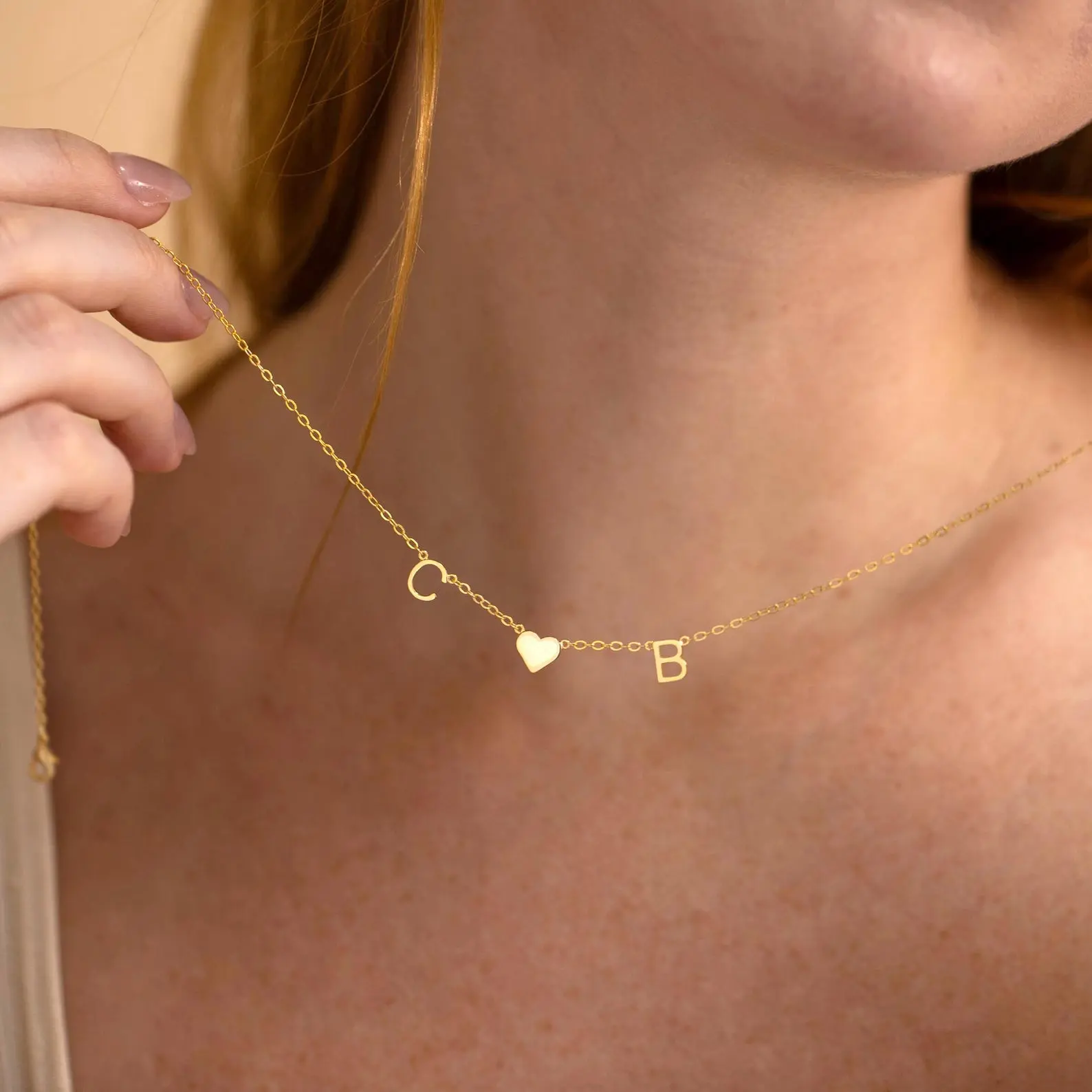 AS565 Personalized Custom Multi-letter Necklace DIY Love Letter Necklace Family Couple Gift AS565 Personalized Custom Multi-letter Necklace DIY Love Letter Necklace Family Couple Gift