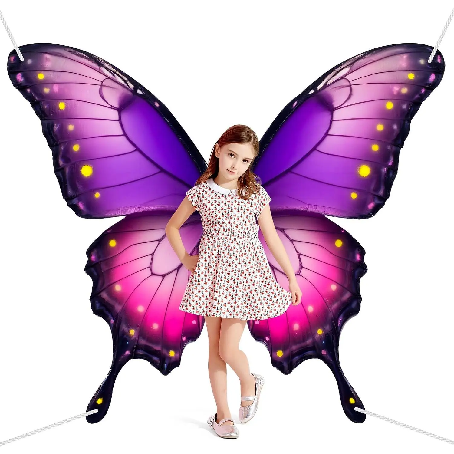 Large Butterfly  Decoration Halloween Large Monarch Butterfly Photograph Background, 70.8in * 62.9in,