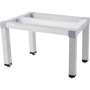 Garvee Heavy Duty Aluminum Dunnage Racks with 1000 lbs Capacity, Available in Multiple Sizes (24x14x8 to 48x20x8 Inches), Commercial Storage Platforms with Floor Clearance for Kitchens, Restaurants, Warehouses, Supermarkets, and Bakeries