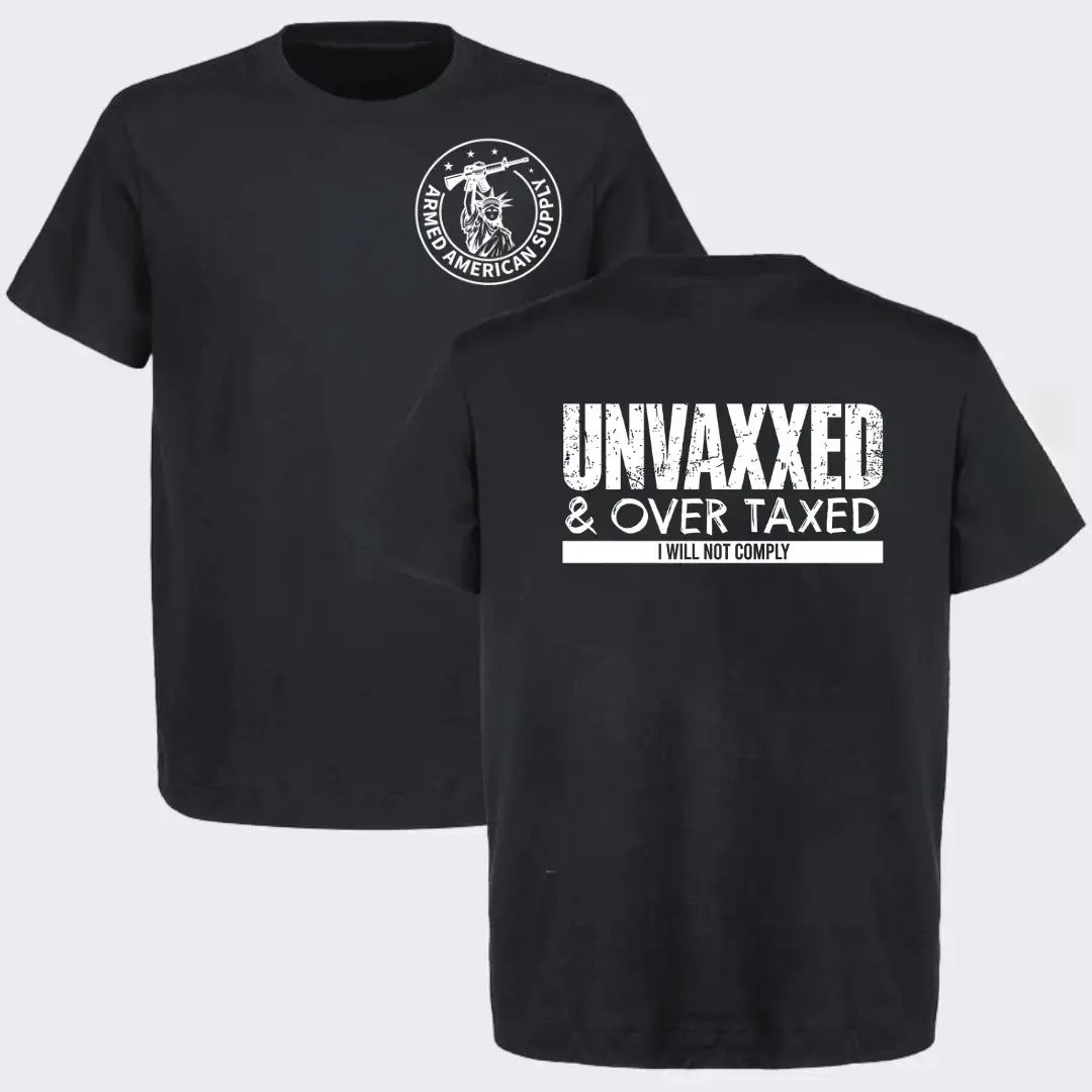 "Over Taxxed" Graphic T-Shirt, Unisex Oversized Streetwear Top in Safety Yellow, Casual Hi-Vis Round Neck Short Sleeve