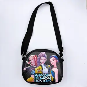 2026 new cute crossbody shoulder bag, Witch Hunter double-sided printed small shoulder bag, carry-on bag