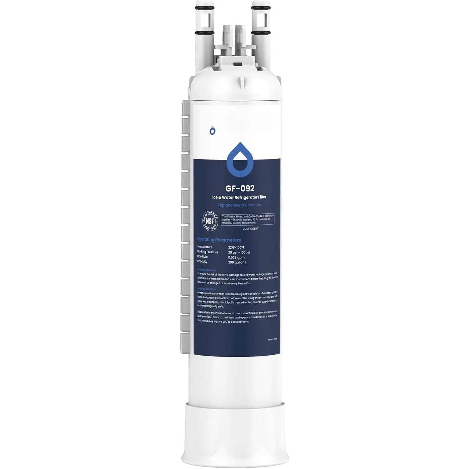 FPPWFU01 Water Filter  for  PurePour FPPWFU01, Compatible with Electrolux EPPWFU01, PureAdvantage PurePour PWF-1, NSF42, 1 Pack