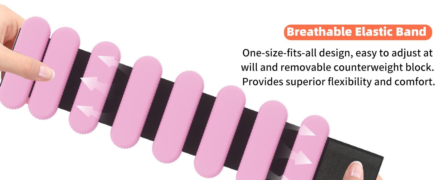 Adjustable Ankle Weights for Women Men,Wrist Weights set for Walking Running,1 Pair (1Lbs Each) Silicone Workout Weights for gym fitness, Jogging,yoga,pilates,strength training,physical therapy