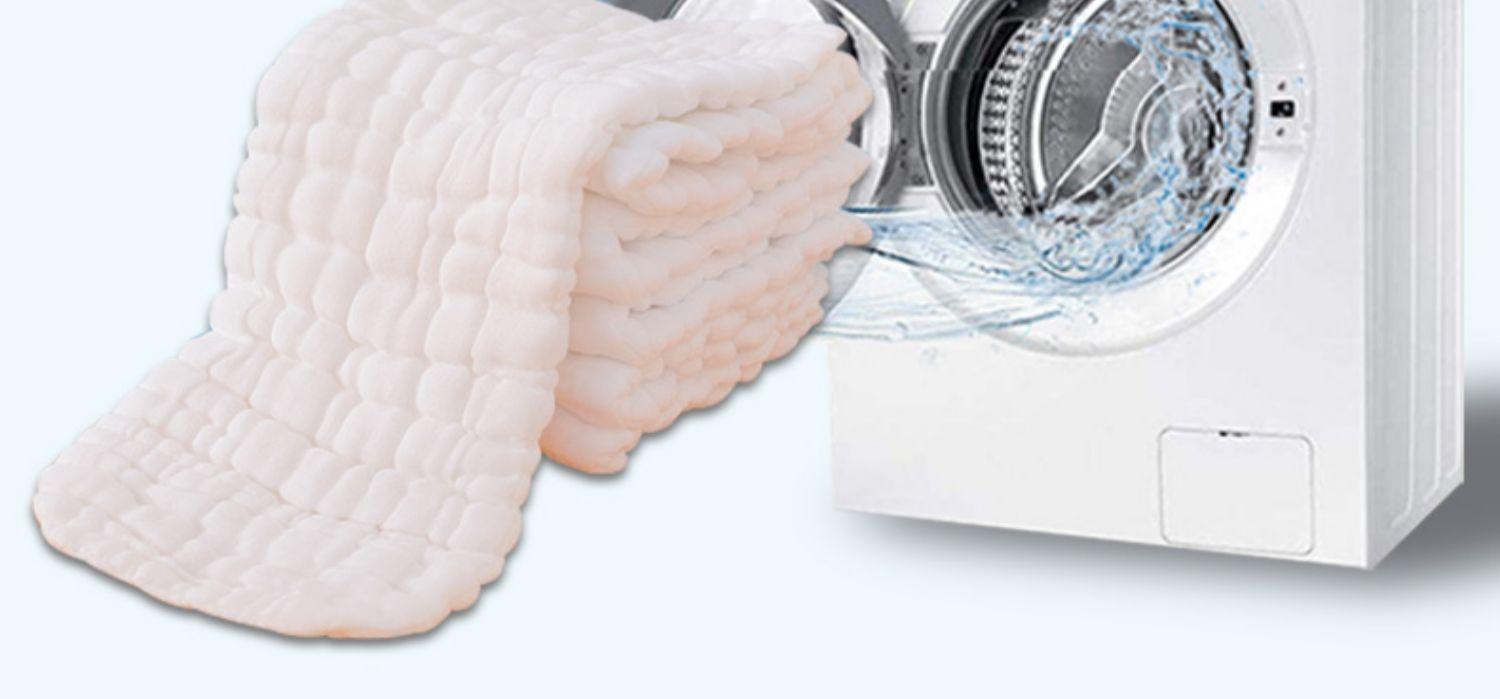 Baby diaper cotton gauze washable diaper newborn peanut-shaped washable diaper baby cotton gauze cloth