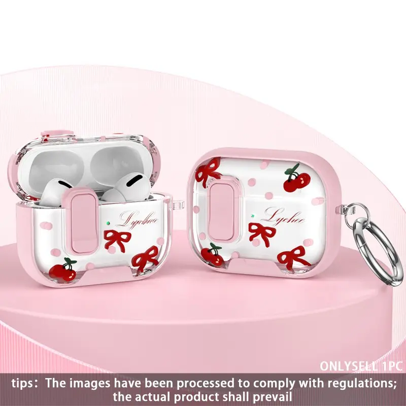 Colorful Design Anti-Drop Earphone Case, Compatible with AirPods Pro3, AirPods 4, AirPods Pro2, Protective Case for Wireless Headphones
