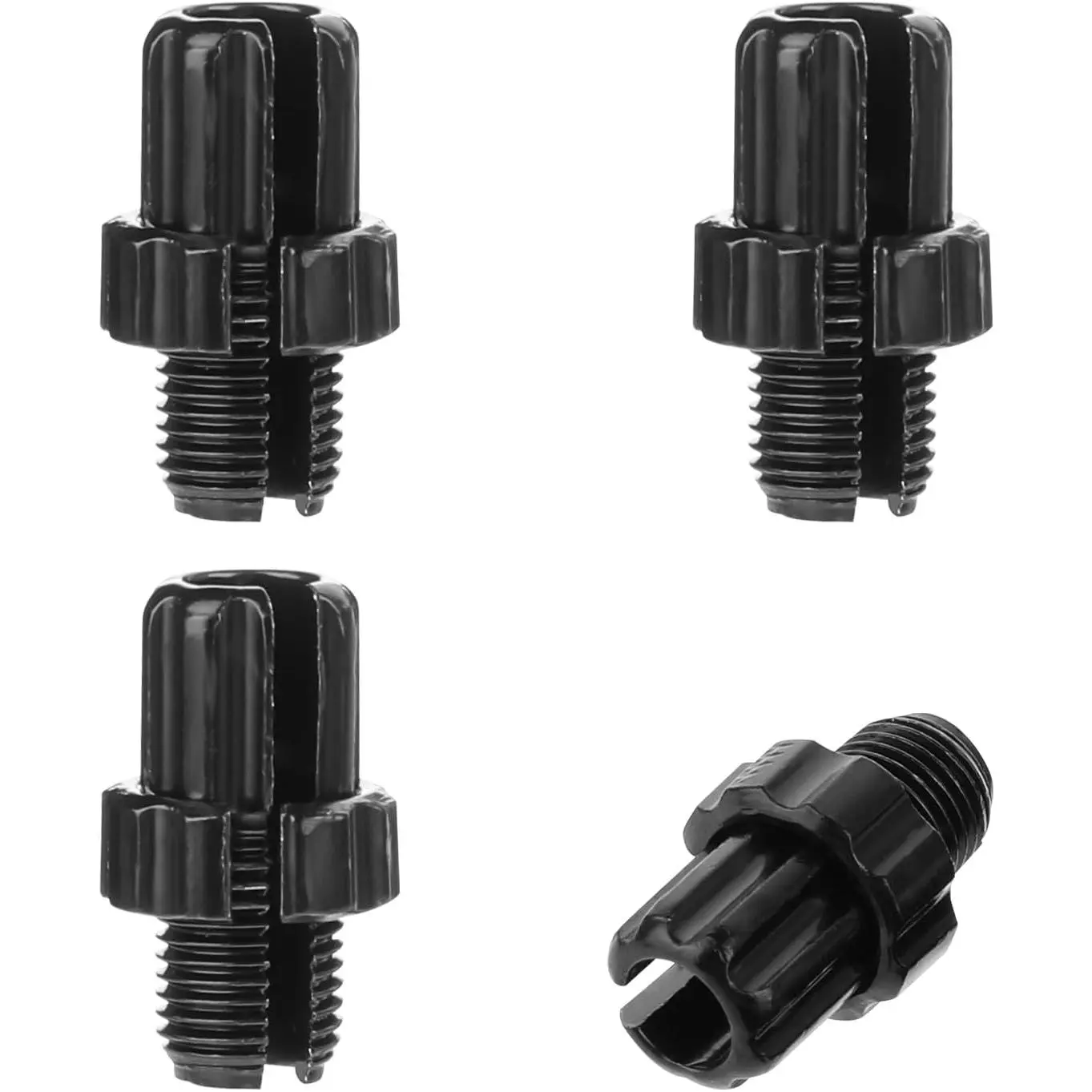 M10    Handle Lever Adjusting Screws, 4 Pack 10mm   Lever Grip Fastener Bolt  Alloy     Adjusters for Mountain  Accessories - Black