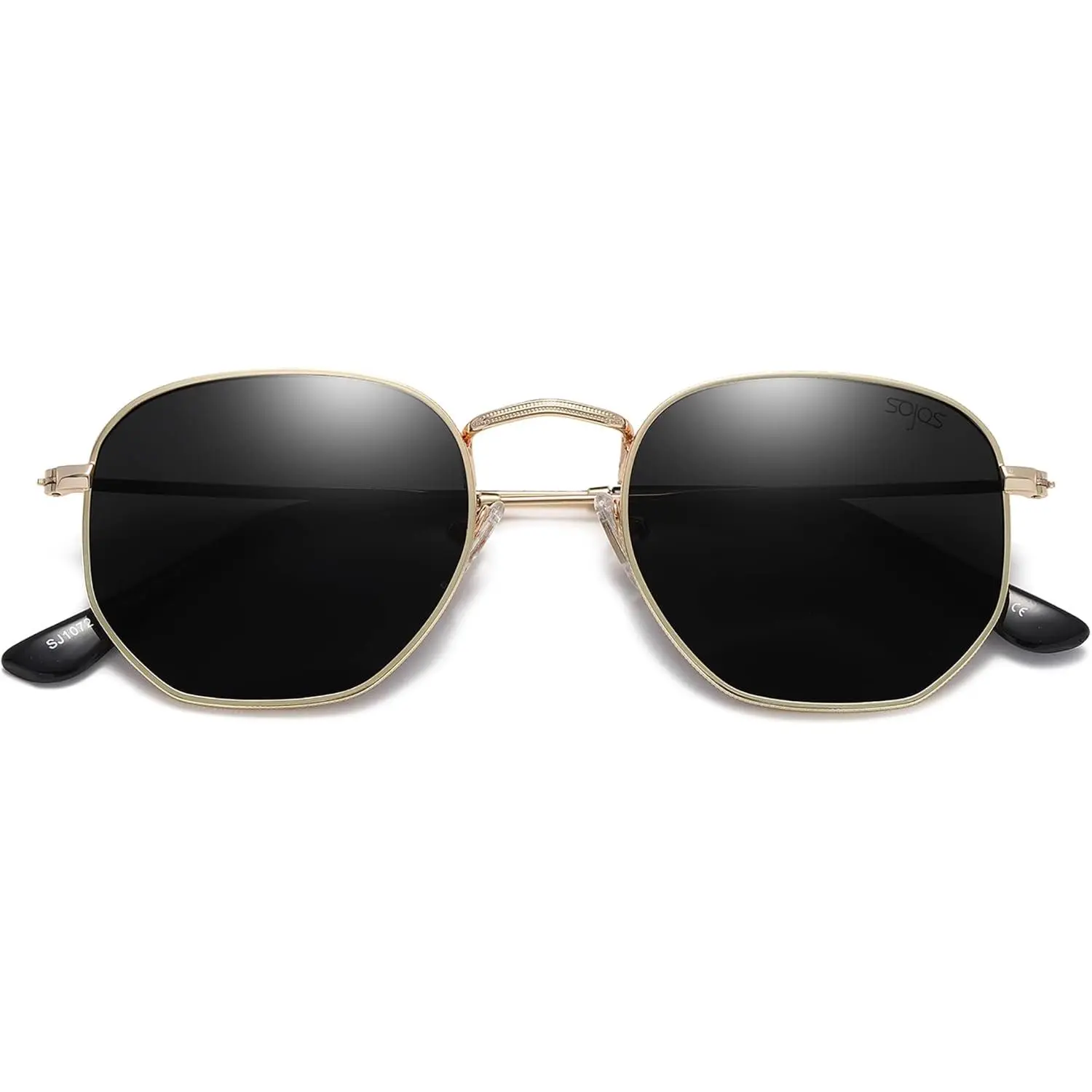 Square polarized sunglasses for men and women, small hexagonal polygon shadows use outdoor daily lens uv400 sun glass frame lightweight headsunglasses big