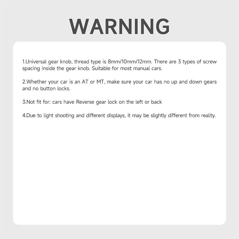 Rechargeable LED Touch Activated Crystal Gear Shift Knob Universal Fit for Car Gear Shifter Pedals & Gear Sticks