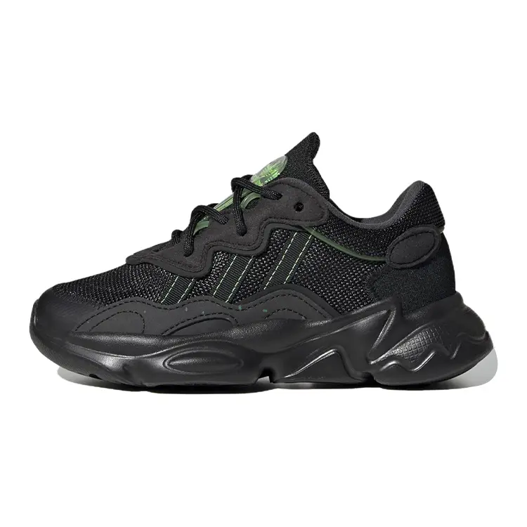 Adidas Ozweego J 'Black Solar Green' HR0238