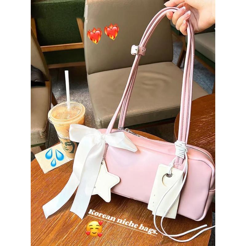 Baguette Bag, Bow Star, Shoulder Armpit Handbag