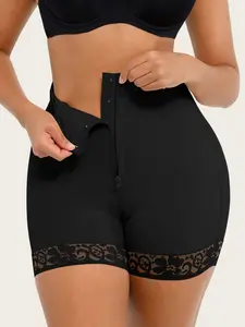 1 Count Butt Lifting Shapewear Shorts, Body Shaper For Women, Fajas, Tummy Control Panties With Hook&Zipper Closure, High Waist Colombian Shapewear Bottoms, Abdominal Control Shorts, Firm Waist And Lift Buttocks Tights, Daily Wear And Various Occasions