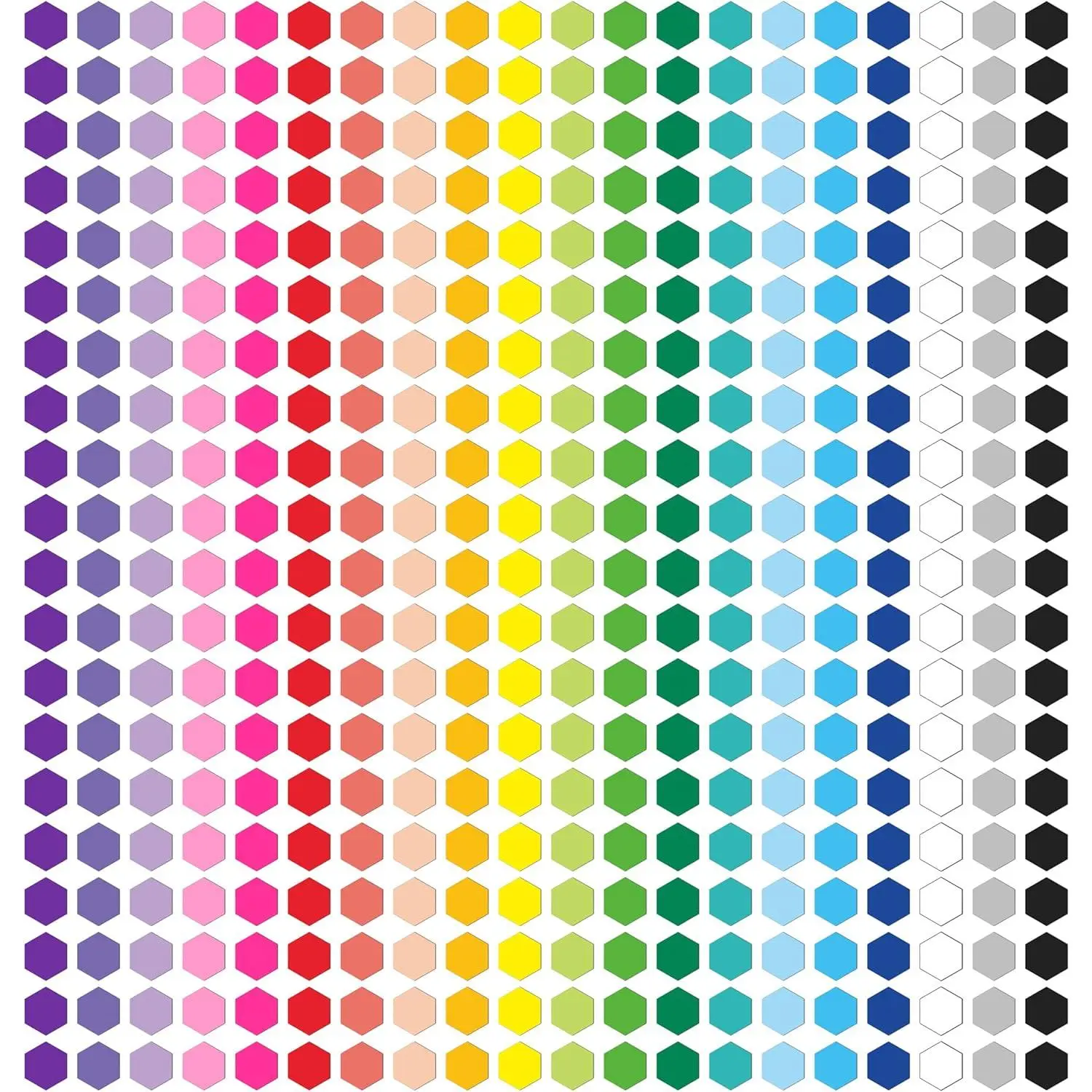 8000 count Small Dot Stickers 1/3" Shaped Stickets 20 Colors Color Coding Labels Circle Label Stickers for Office,Classroom