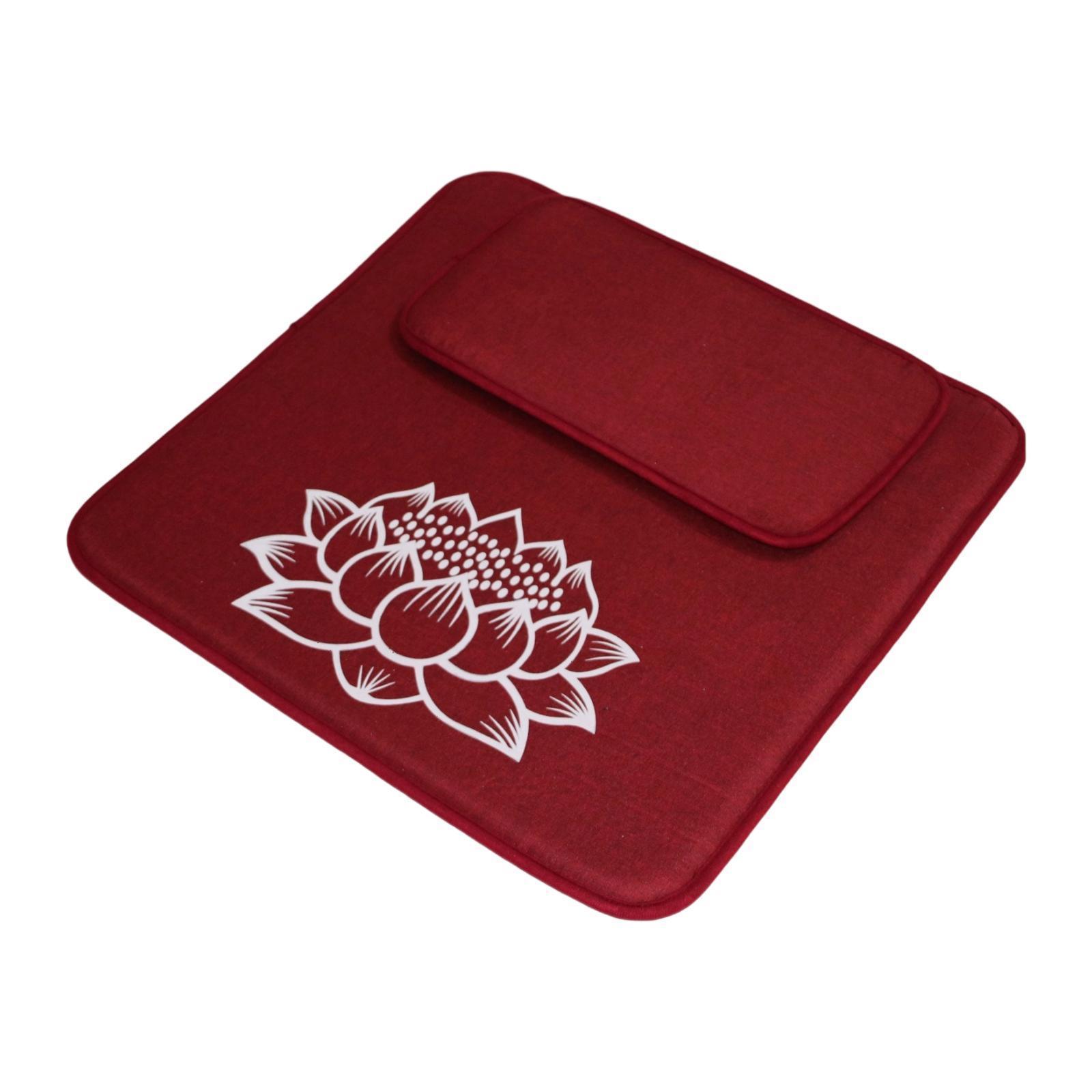 Yoga Seating Chair Cushion Square Meditation Cushion Seat Floor Pillow Set for Bedroom Board Game Drinking Living Room Adults