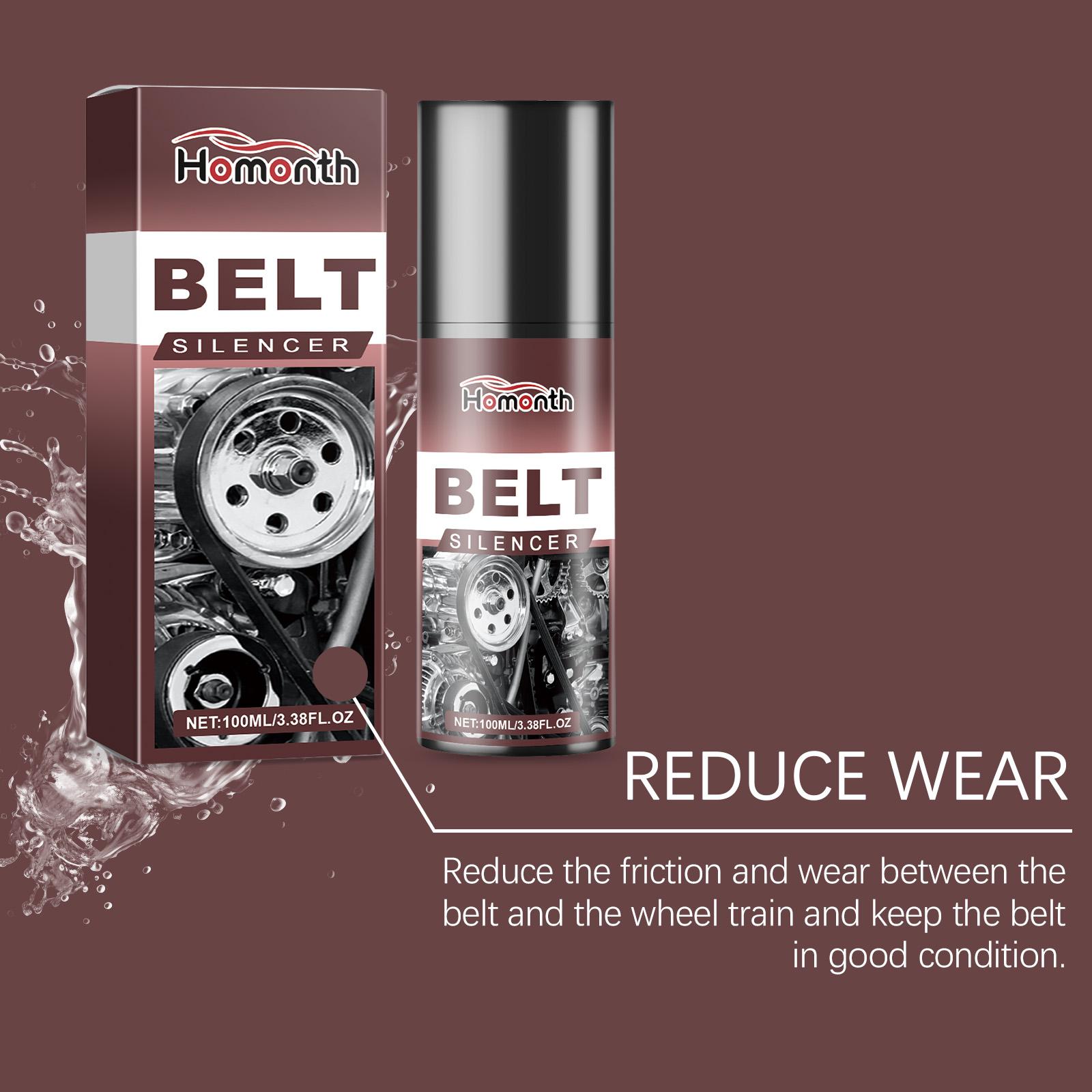 Homonth Car Engine Belt Lubricant Car Belt Noise Aging Protection Maintenance Agent