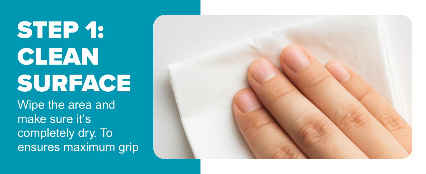 Wall Protector for Door Knobs, 2-Inch - Clear Self-Adhesive Door Stopper Guards - Quiet Rubber Bumpers for Wall Protection, 6-Pack