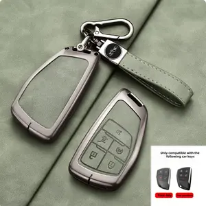 Zinc Alloy Key Cover, Suitable for Buick Envision Plus Key Case, Suitable for GL8 Landwind, Envision S/GS, LaCrosse Car Interior Keychain Accessories