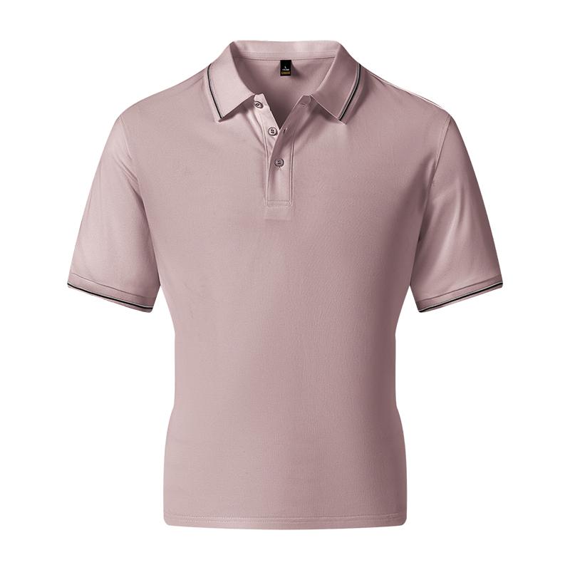 Men's Polo Shirt – Soft and breathable short-sleeved polo shirt, comfortable and casual fit, classic collared shirt, suitable for work, golf, and everyday wear.