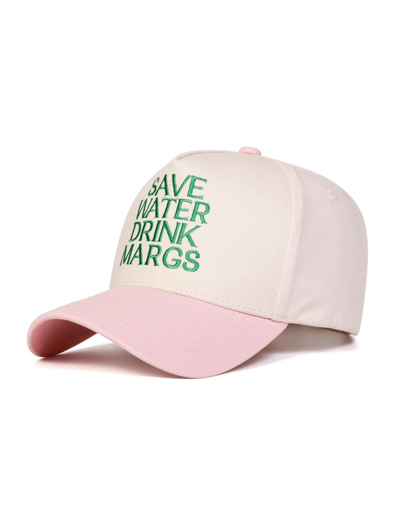 Unisex Margs Five-Sided Baseball Cap, Snapback Hat Cap, Outdoor Sun Protection Adjustable Casual Hat, Suitable for Spring & Fall Travel Beach Vacation, Fitted Baseball Cap