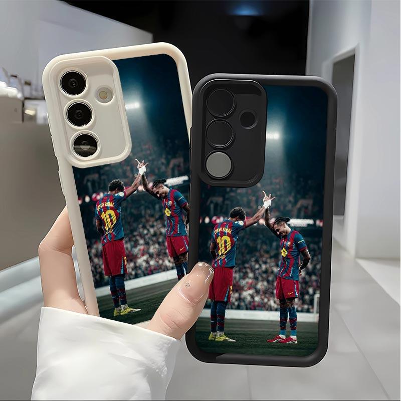 World Cup Yamal Soft&Flexible TPU Silicone Phone Case For Galaxy S26 Ultra S25 Edge S24 FE S23 S22 S21 Plus A13 A14 A15 A16 A17 A33 A34 A35 A36 A52 A53 A54 NOTE20 Durable|Shockproof|Full Camera Protection|Anti-Fingerprint
