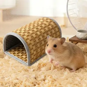1 Piece Hamster Cool Nest Hanging, Gerbil Pocket Gopher Bird House Tunnel, Safe Comfortable Pet Bed, Ideal for Mice & Small Animals