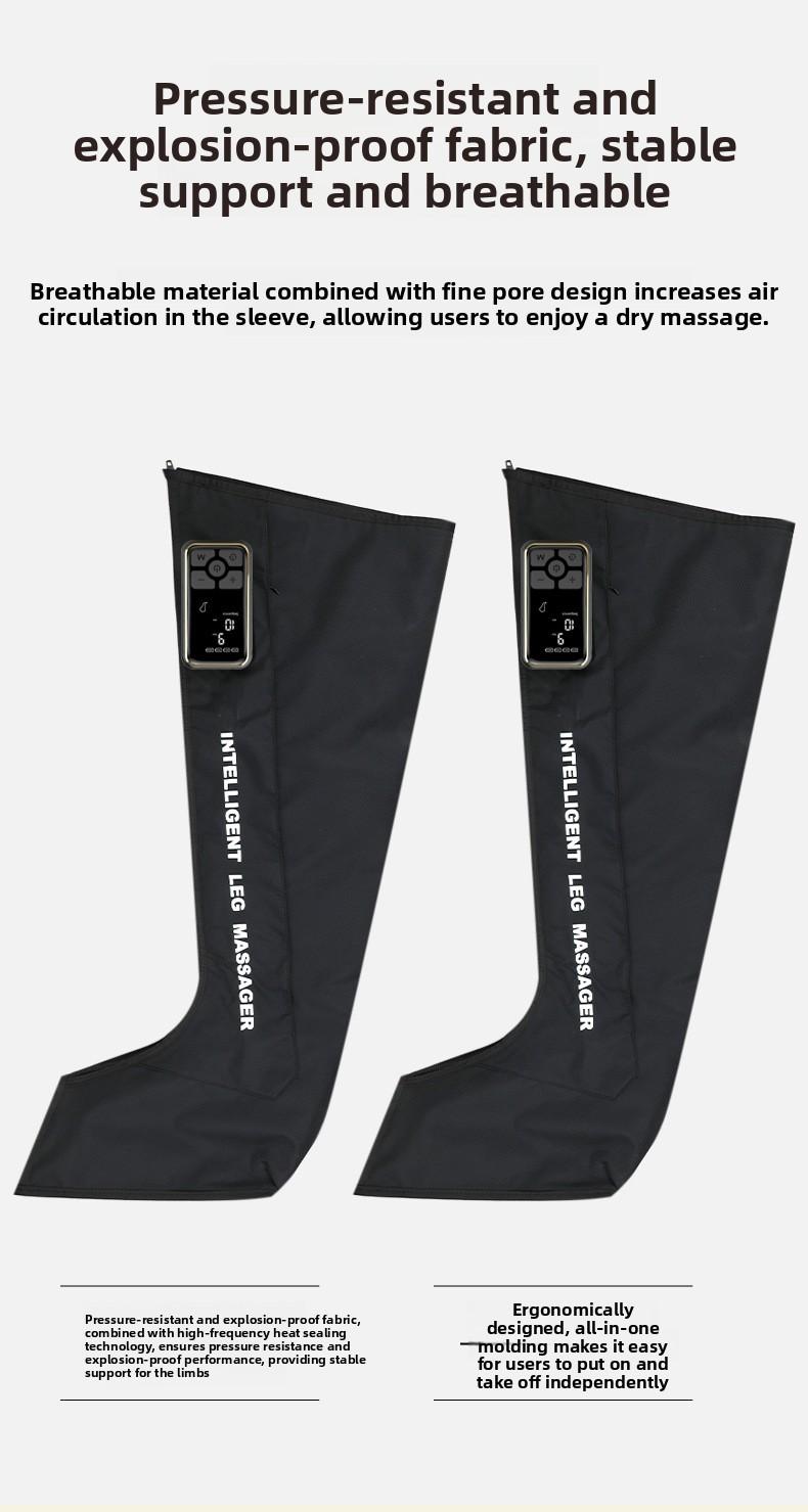 Wearable Air Wave Leg Massager, Kneading Foot Pressure Massager, Foot Therapy Machine, Leg Sleeve Airbag Leg Beauty Device