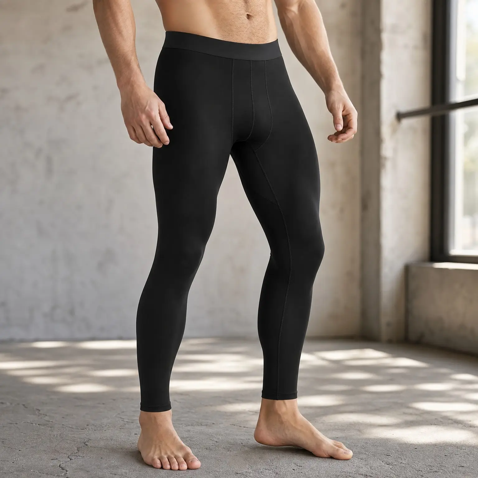 Men's BJJ Compression Rash Guard Spats Pants No Gi MMA Leggings Martial Arts Base Layer(Gift)