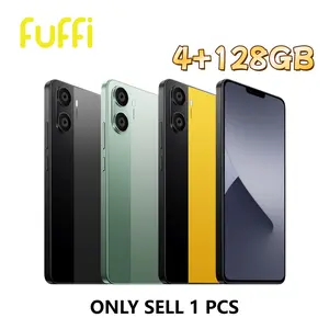 FUFI smart phone with a 6.26-inch high-definition screen, 4GB RAM, 128GB ROM, eight-core processor, global 4G network dual SIM dual standby, 3300 mAh battery, 8MP + 16MP pixels, and Android operating system.