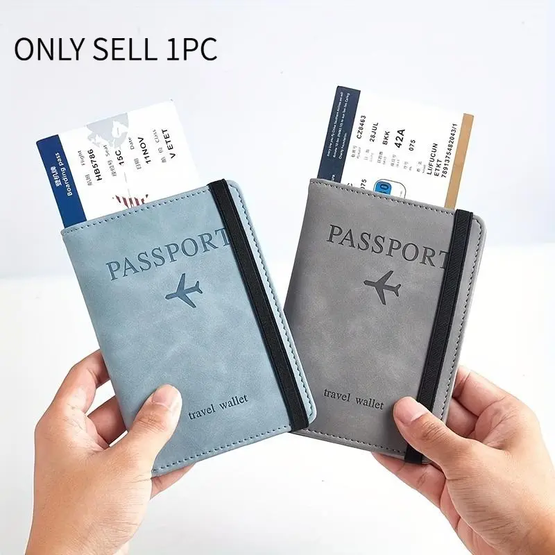 Passport Holder, Multi-functional Passport Wallet, Vintage PU Passport Case, Passport Cover, Travel Document Holder, Travel Essentials, Travel Accessories