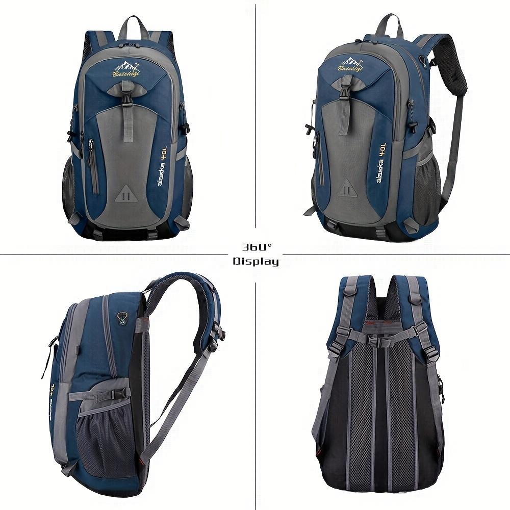 Stop choosing between light weight and big capacity.This 40L unisex rucksack is both – plus breathable padding. Hiking just got way more enjoyable.