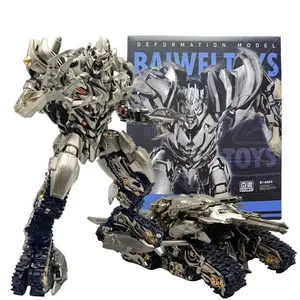 TW1029   Toys Megatank Galvatron Action Figure Robot Collection Anime Movie Deformation Robot Model Kids Gifts