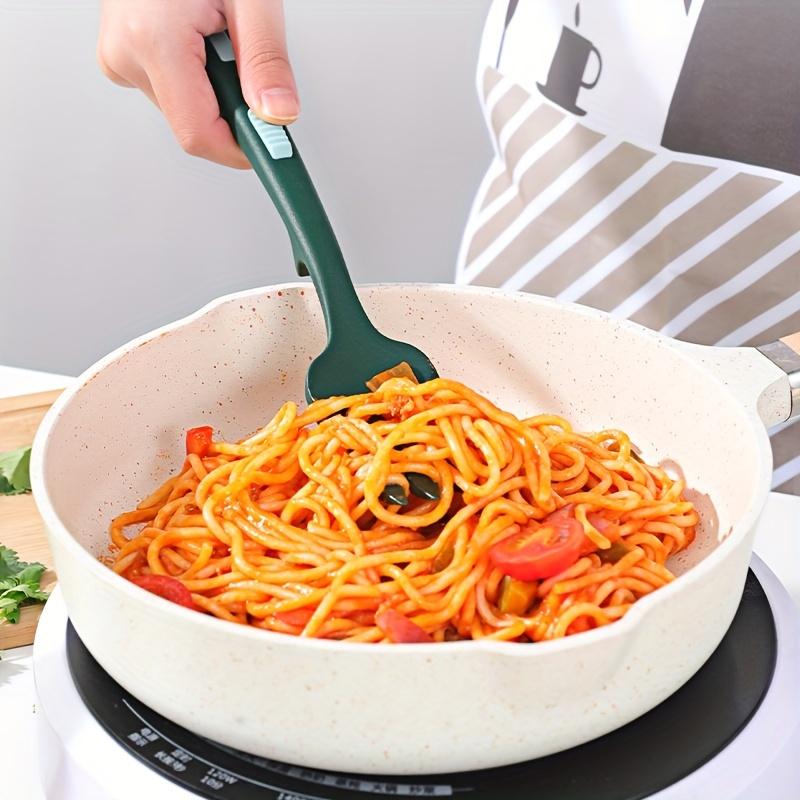 2PC Silicone Flexible Forks, Heat-Resistant Cooking Forks, Large Forks for Kitchen, Non-Stick, Won't Damage Pans, Ultimate Forks, Mixed Material, Ideal for Mashing Food, Beating Eggs, and Baking
