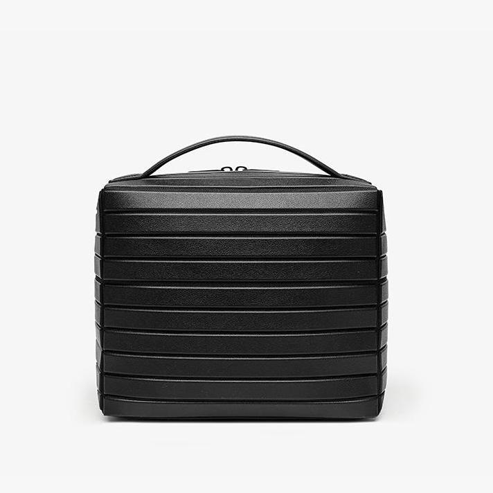 Foldable Waterproof Makeup Bag with Compartments Large Capacity Travel Storage Easy to Carry Durable Fashion Style Zipper Closure Lightweight Organiser Compact & Spacious