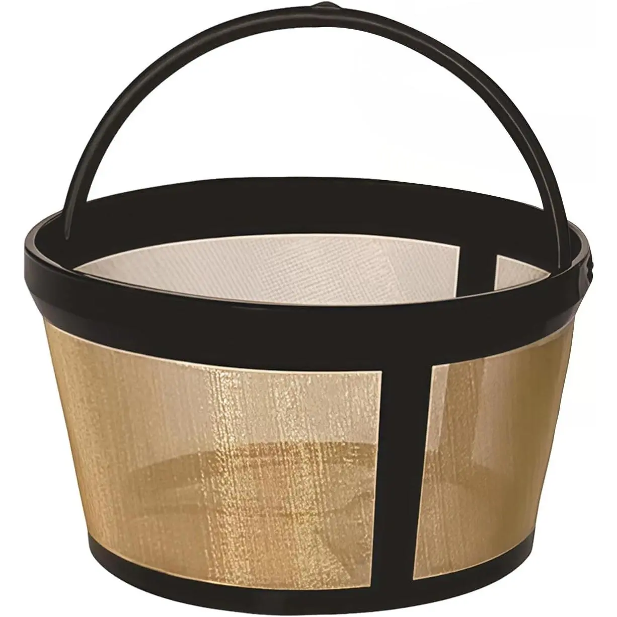 1-PACK  4 Cup Basket Coffee Filter,Replaces Disposable Paper Coffee Filters for Standard 4 Cup Basket Coffeemakers