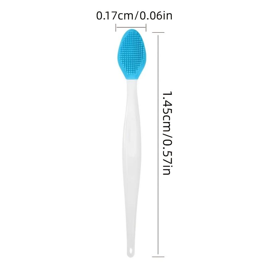 Silicone Blackhead Scrub Brush, Dual-Sided Exfoliating Face Cleansing Tool, Facial Brush Cleanser, Removes Blackheads & Dead Skin, Gentle Skincare Massager, Facial Cleansing Tools, Facial Cleansing Instrument, Facial Cleansing Equipment