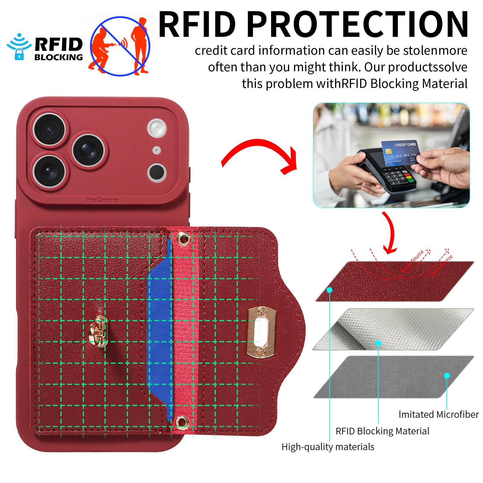 iPhone 17 Pro Max Case with Stand Full Body Protection Air Cushion Shockproof Cover for Apple Phones