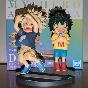 10cm My Hero Academia Anime Peripheral Hero Bakugou Katsuki Midoriya Izuku Action Figure PVC Model Collect Toy Christmas Gift