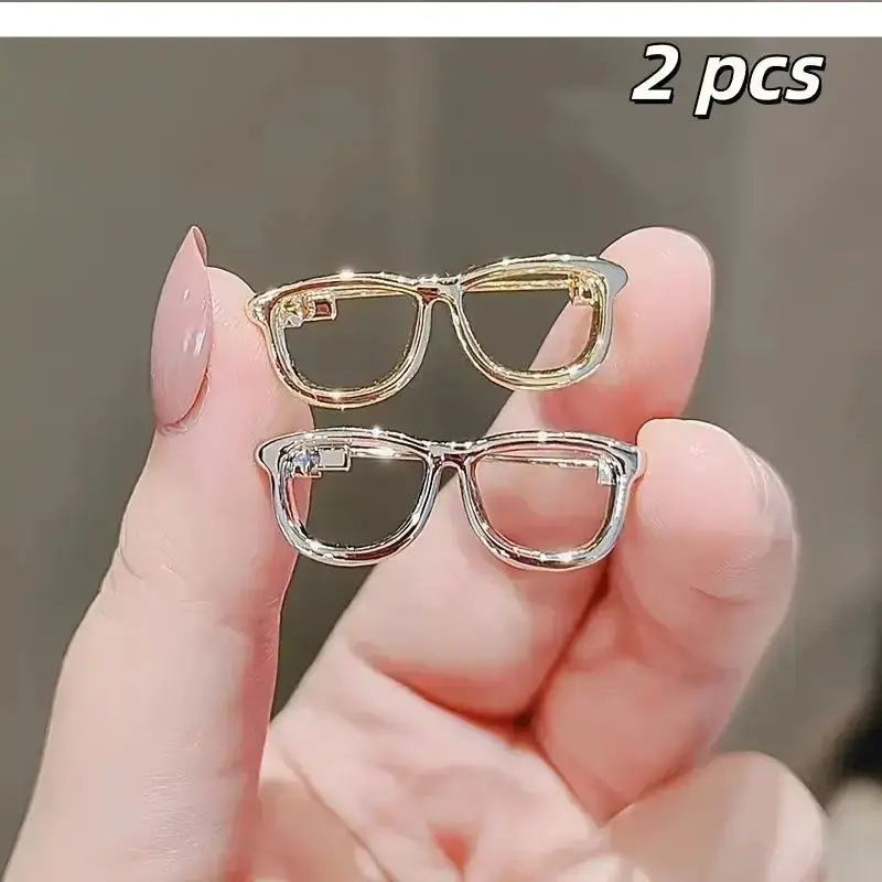 [Summervibes]2 Pack Gold Alloy Multi-Functional Safety Pins, Sturdy Heavy Duty Metal Fasteners, Fashion Practical Craft Supplies, Durable Sewing Knitting Clips for Clothing Fixing, Handmade DIY Craft & Daily Dress Decoration
