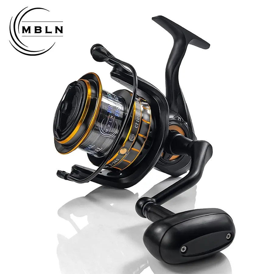 Mbln 8000 10000 12000 Fishing Reel, Spinning Reel with No Gap, Full Metal Spool, Saltwater Fishing Reel, Lure Fishing Reel