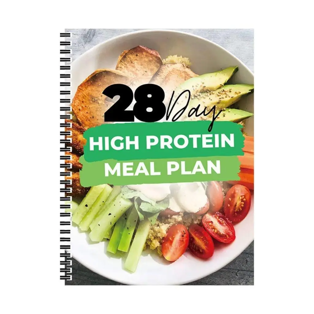 28-Day High-Protein Diet Guide, Clear Meal Examples and Structured Plan, Easy-To-Follow Nutrition Program for Healthy Eating