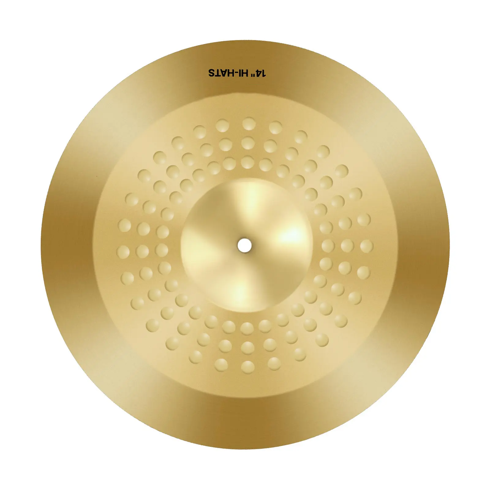 Cymbal Pack, Cymbals for Drum Set, MS63 Brass Alloy & 201 Stainless Steel(14-inch Hi-Hats) Construction, Low Noise Design, Multi-piece Cymbal Set, Convenient Storage