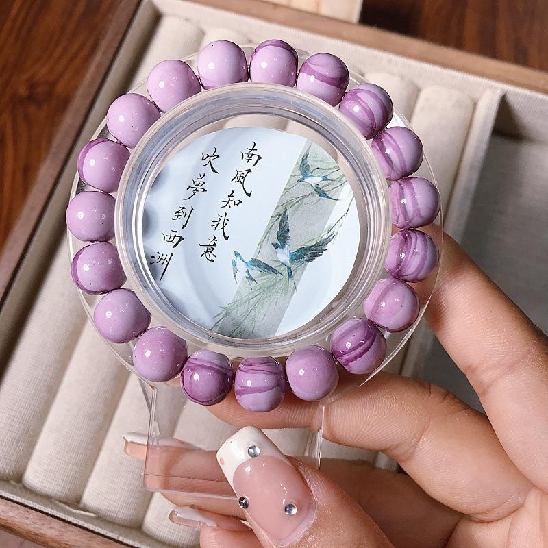New Chinese-style ceramic bracelet for women: A unique, versatile and high-end ceramic bracelet accessory for summer