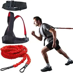 Dynamic Resistance Trainer for Resistance  to Improve Strength, Power, and Agility 5m/2m Elastic Cord Set