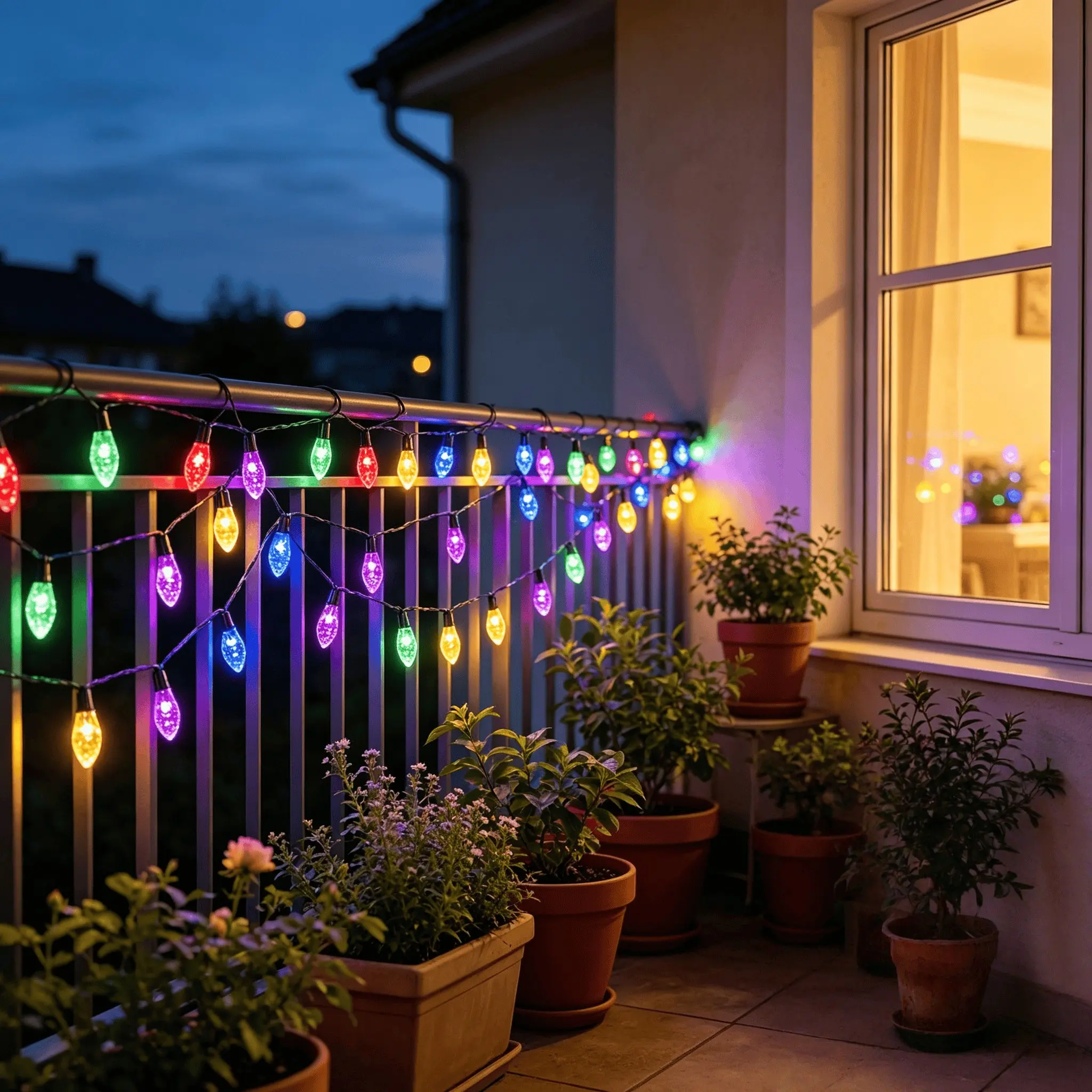 12m 100led Solar Strawberry String Lights, 8 Modes Multicolor Christmas Lights, Ipx4 Outdoor Decor, Garden Path Fence Decoration