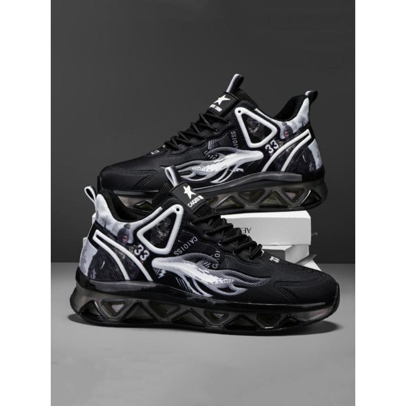 (New)Men's Fashionable Lace Up Low Top Sneakers, Casual Comfortable Breathable Sports Running Shoes, Male All-match Round Toe Shoes for Daily (Gift)11