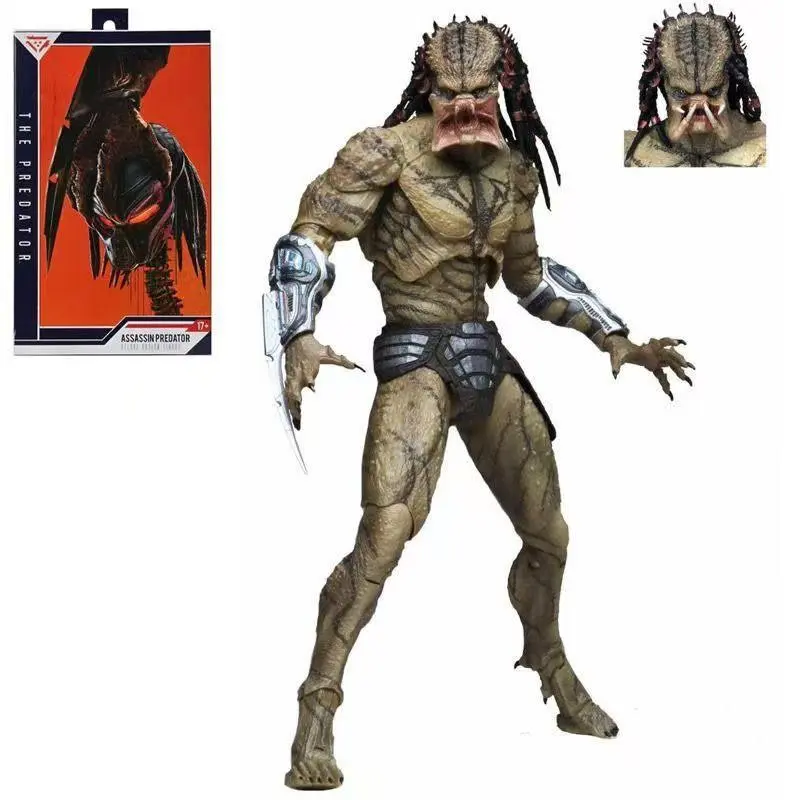 Neca Predator Ultimate Assassin 10-Inch Jointed Action Figure Model, Perfect for Birthday Gifts, Party Favors, Collectibles, Halloween Presents