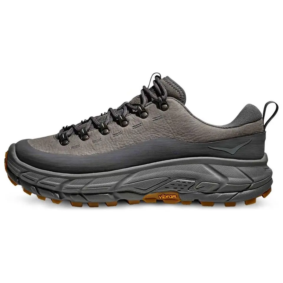 HOKA ONE ONE Tor Summit Leather Low-Top Hiking Shoes for Men and Women - Comfortable, Supportive, and Balanced Trending Shoes, House White Official Shoes to Get / Maison Mihara