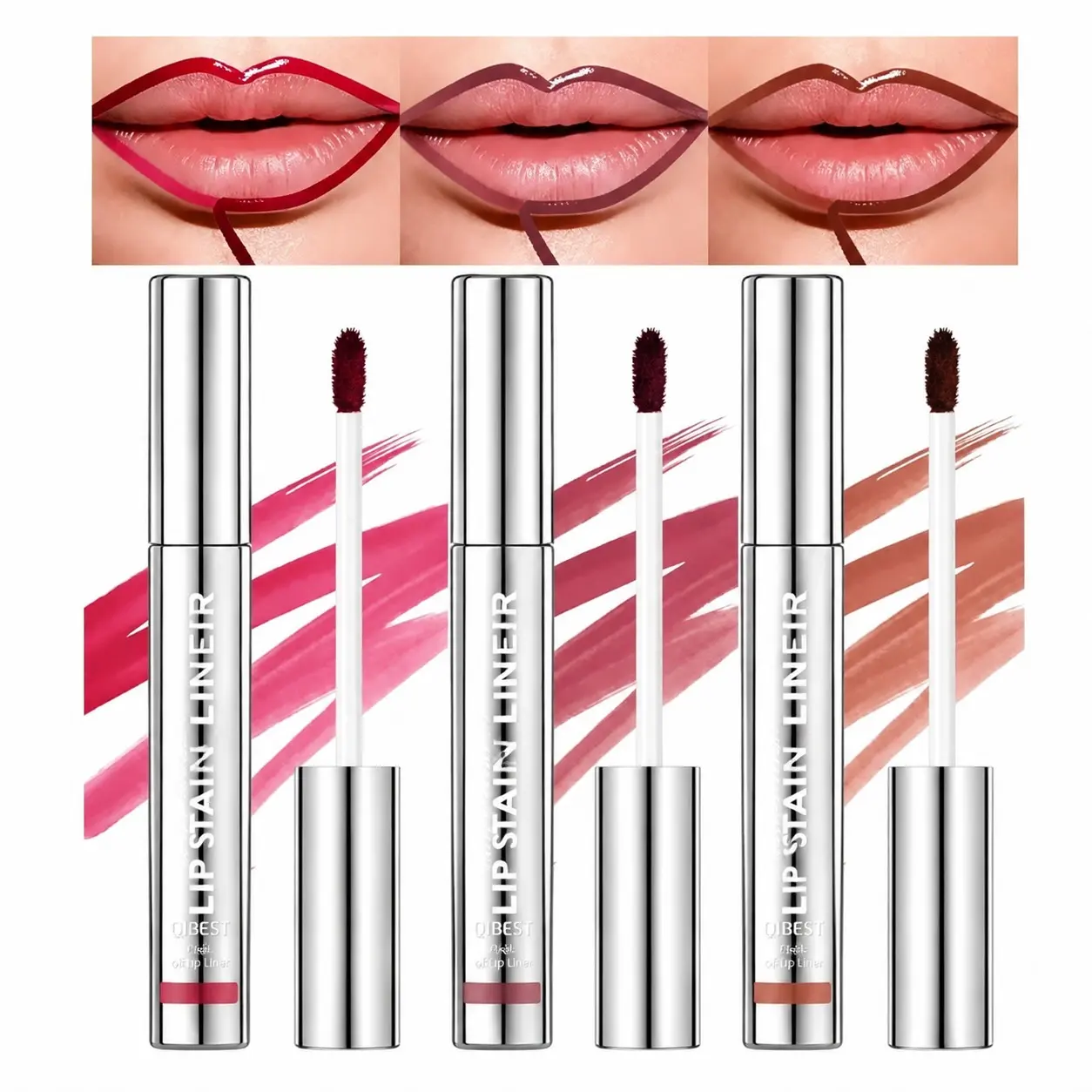 Peel off Lip Liner Stain Set, Waterproof Daily Nude Matte Lip Tint Makeup, Non-Fading, 24h Color Hold, High Pigmentation, Us 2026 Deals